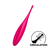 Satisfyer Twirling Fun 12 Functions Silicone Clitoral Vibrator Glass Sex Toys